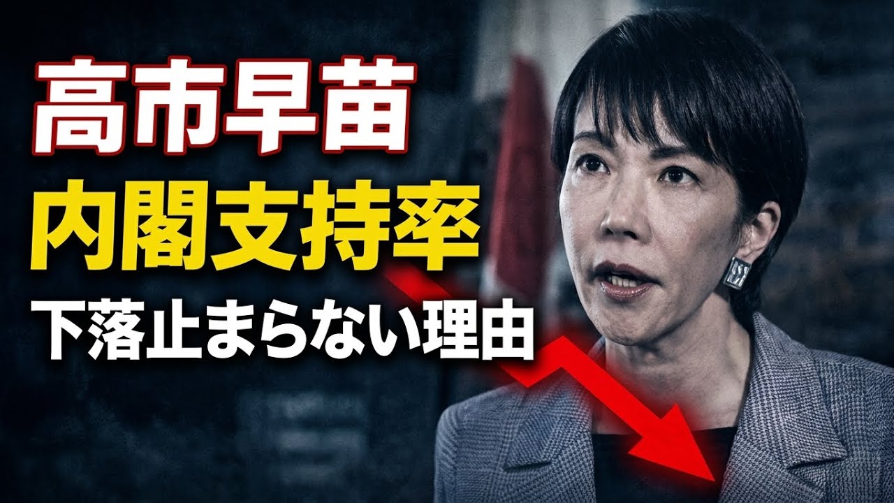 なぜ？高市内閣支持率、下落止まらない理由とは？安冨歩東京大学名誉教授。一月万冊清水
