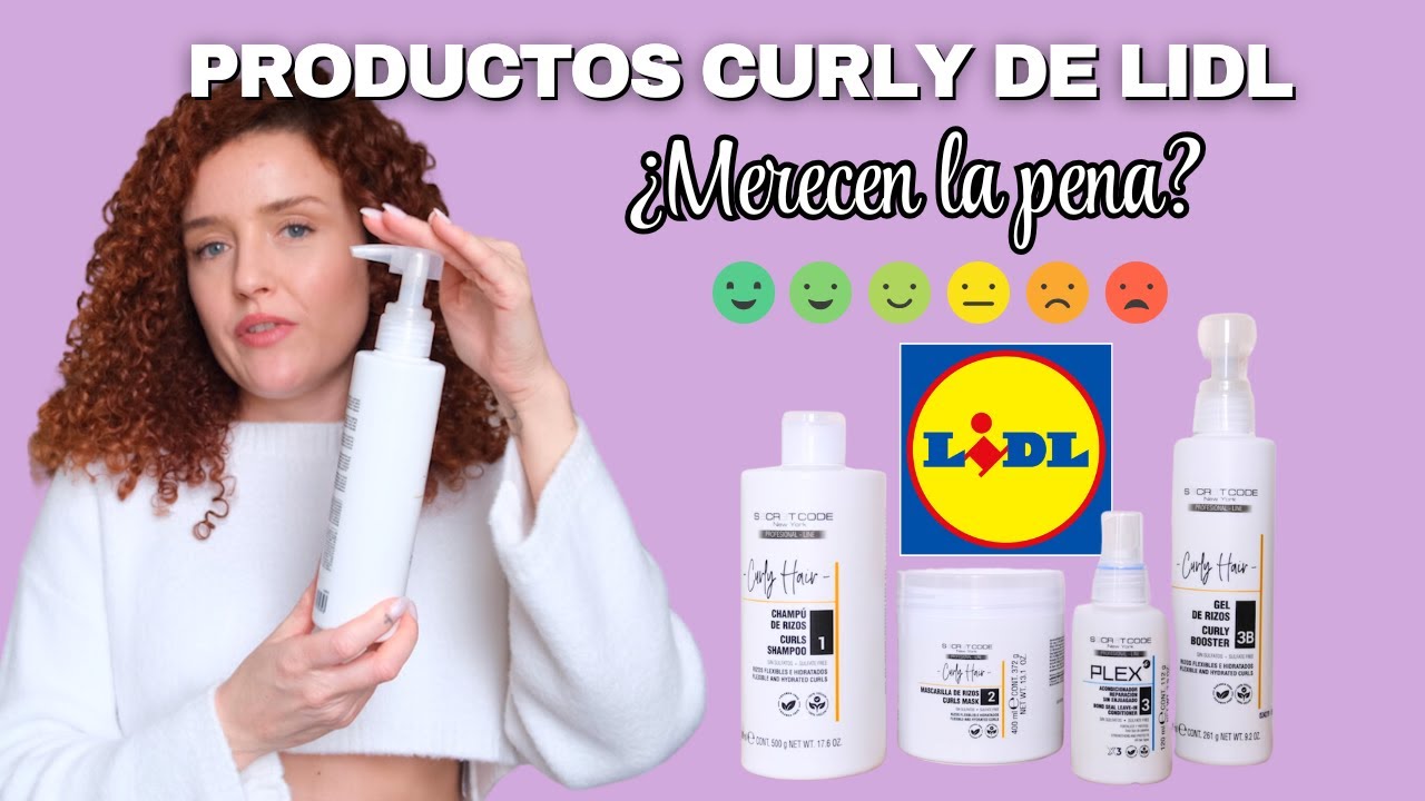 🌀 Productos Curly Hair de Lidl. 🤔 ¿Merecen la pena?