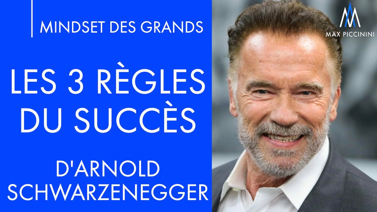 Arnold Schwarzenegger - Les 3 Règles du Succès - À regarder et partager !!