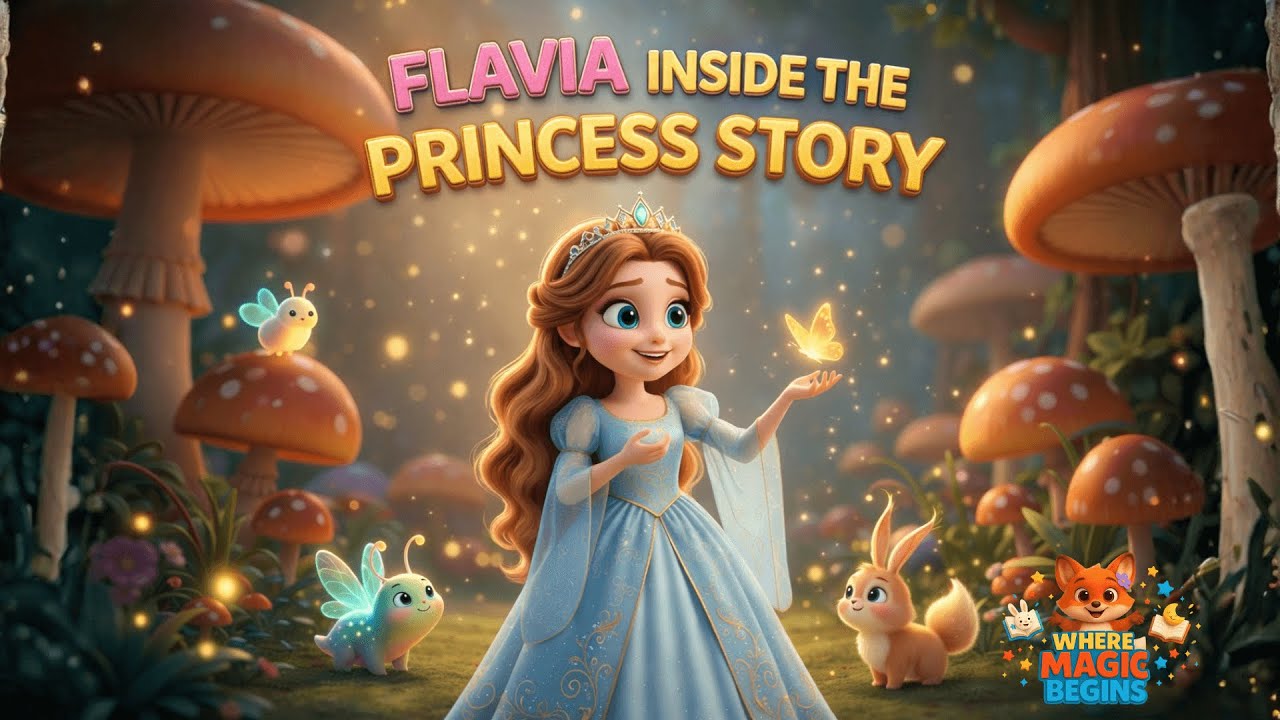 Flavia Inside The Princess Story - Children Story #childrensstory #bedtimestories