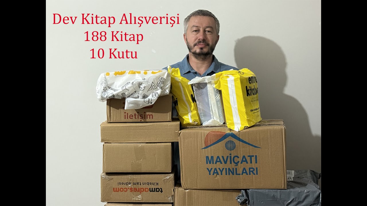 GERÇEKTEN DEV KİTAP ALIŞ-VERİŞİ...TAM 188 KİTAP ALDIK...