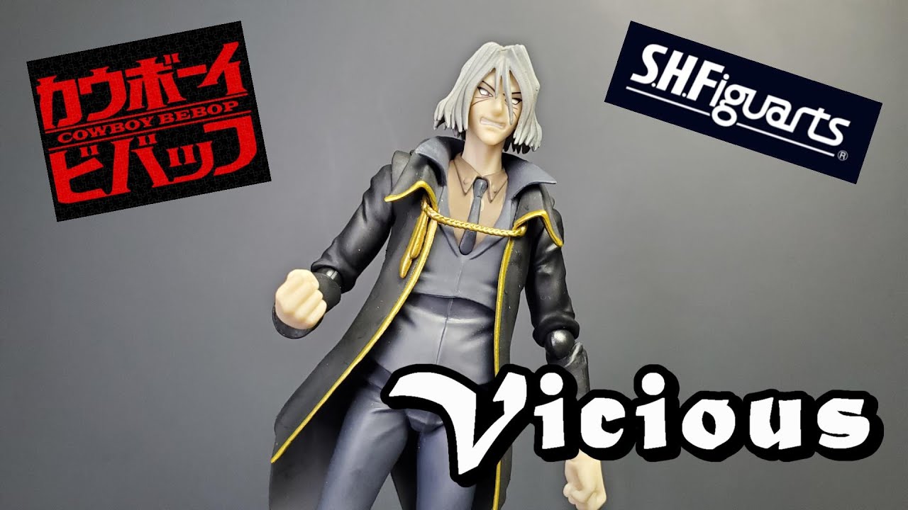 SH Figuarts Cowboy Bebop Vicious - Action Figure Review #cowboybebop #shfiguarts #actionfigure