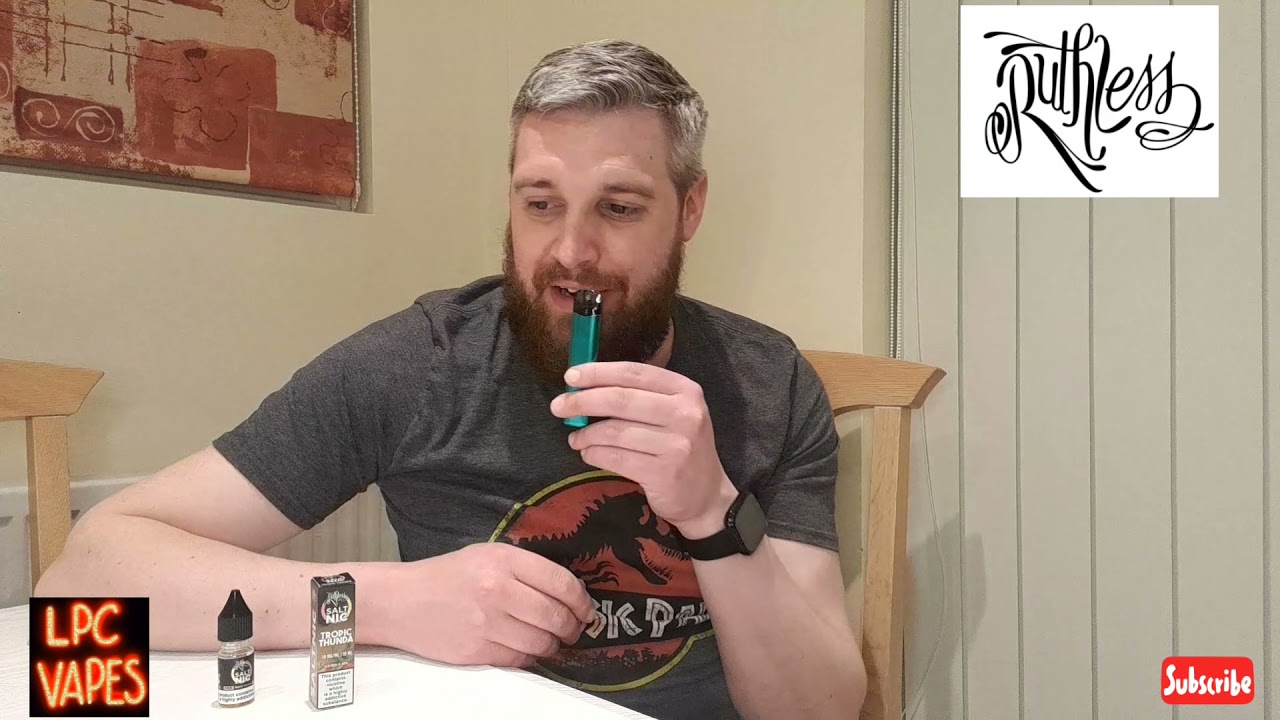 (AD)Ruthless - tropic thunda pod salt review