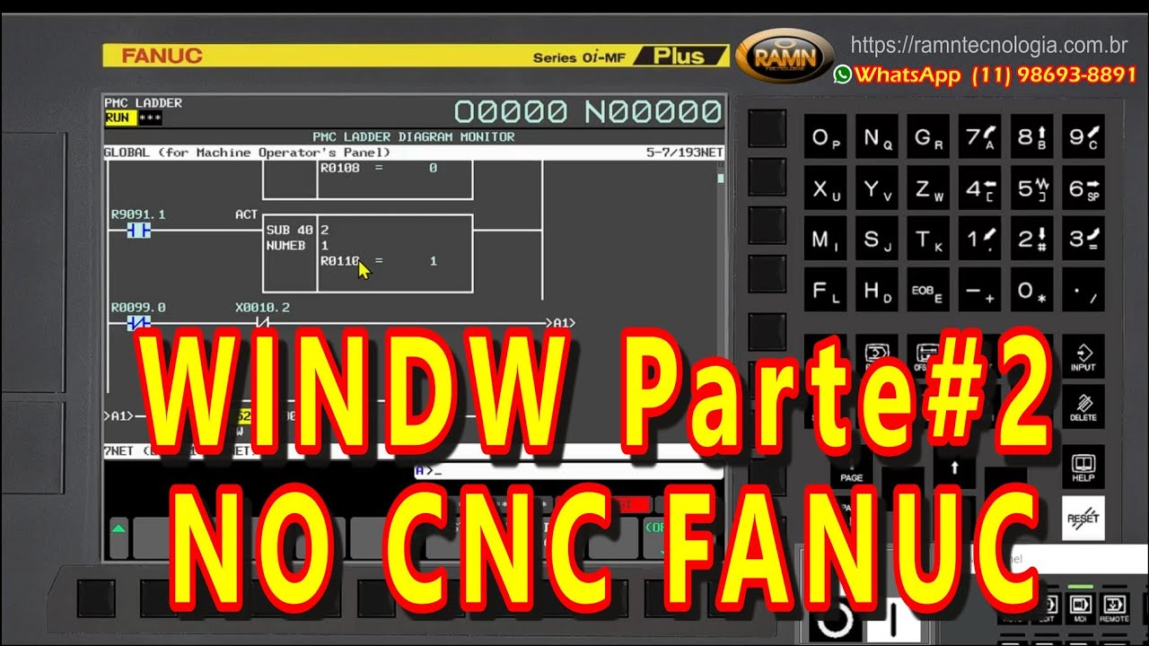 WINDW - Parte2 no CNC FANUC