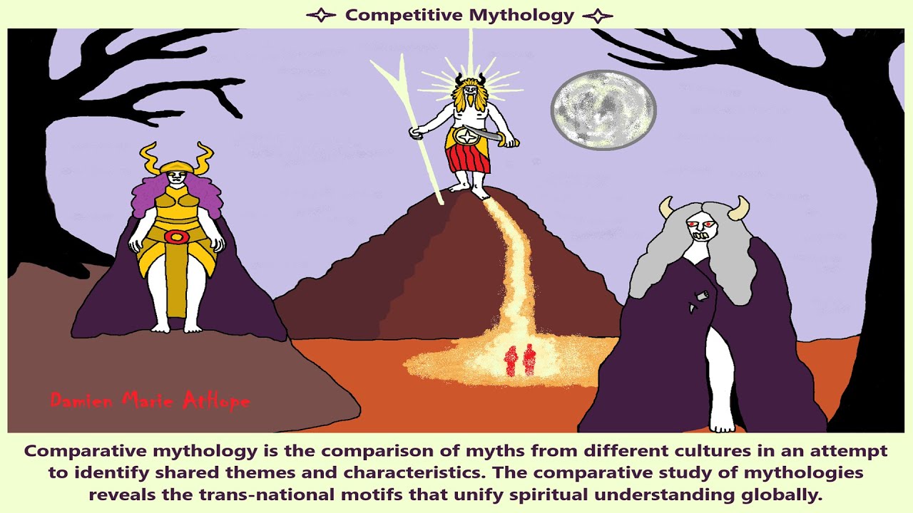Comparative Mythology: the systematic comparison of mythic themes from around the world