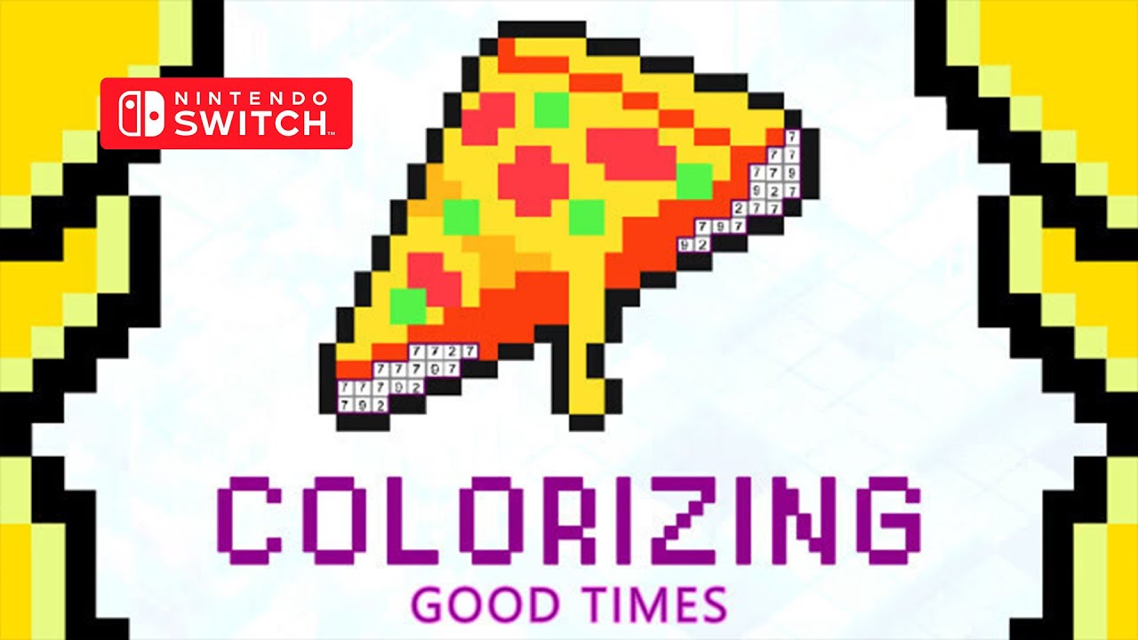 Colorizing: Good Times Gameplay Nintendo Switch