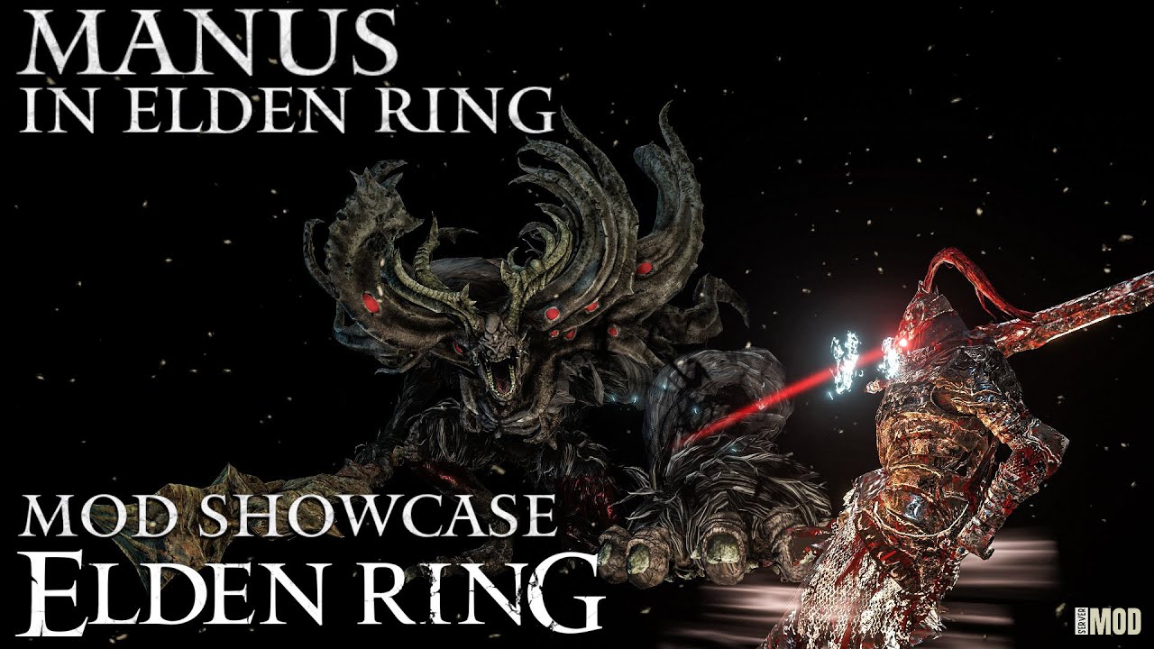Manus, Father of the Abyss Boss Fight in Elden Ring | Dark Souls x Elden Ring Golden Age Mod