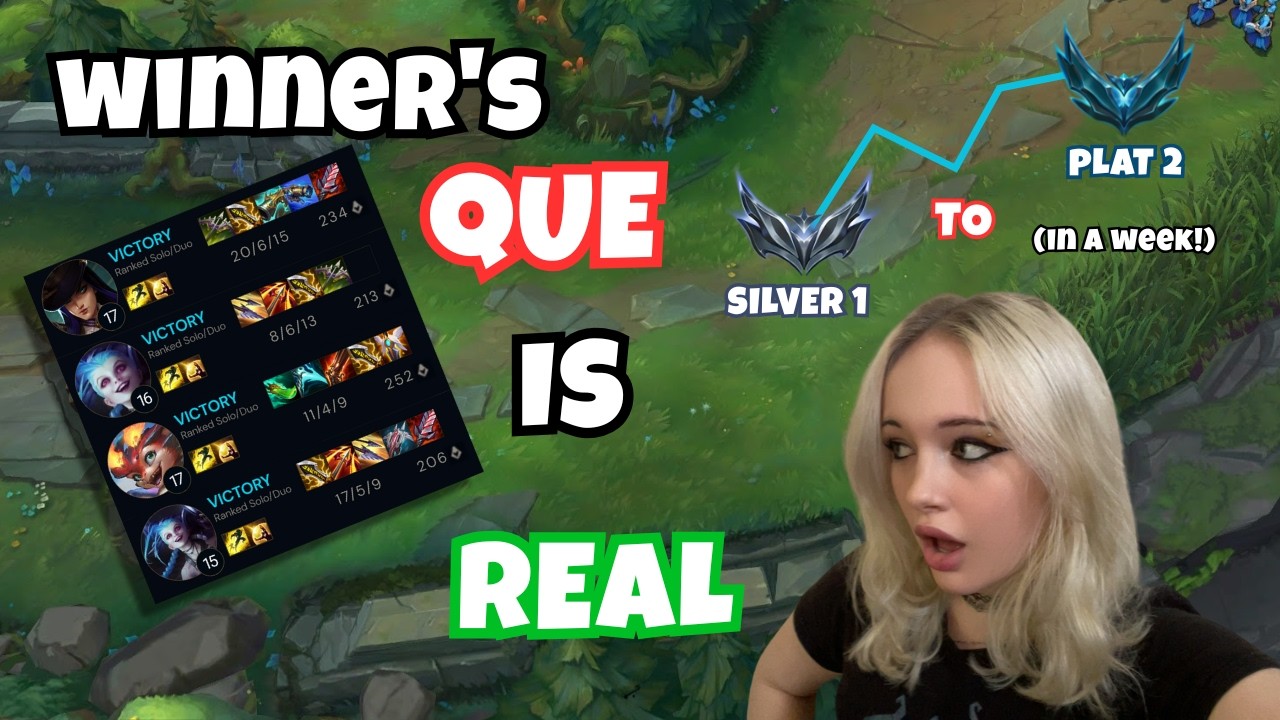 WINNERS QUE IS REAL || Silver 1 to plat 2!