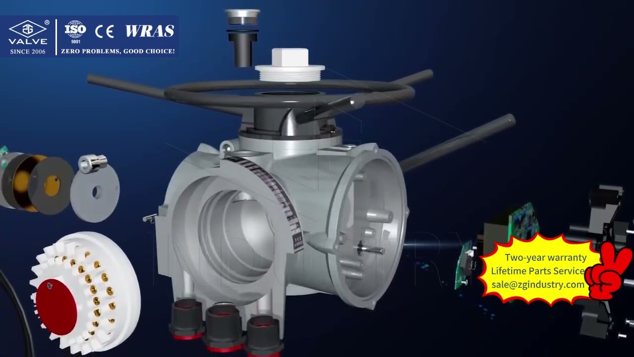 3D Showcase: Rotork Actuator | Assembly Process | ZG Valve