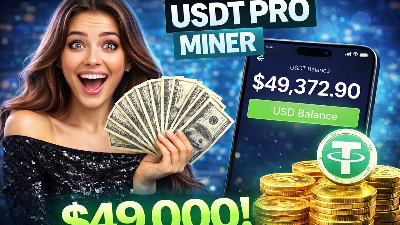 How to Mine Free USDT 😳💰 & Withdraw Instantly (USDT Miner Pro) 2026 Explained