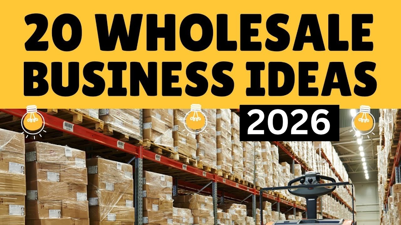 20 Trending Wholesale Business Ideas to Start a Wholesale Business in 2026