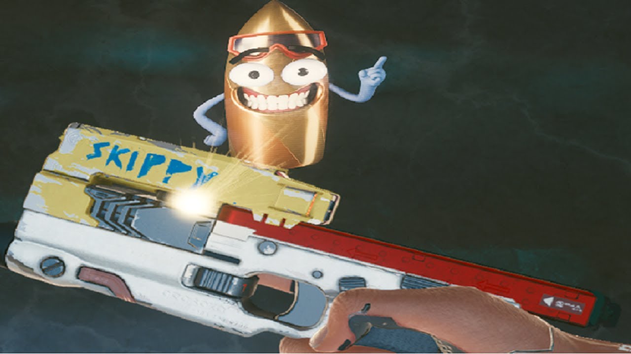 Skippy - gadający pistolet - wszystkie opcje dialogowe - Cyberpunk 2077