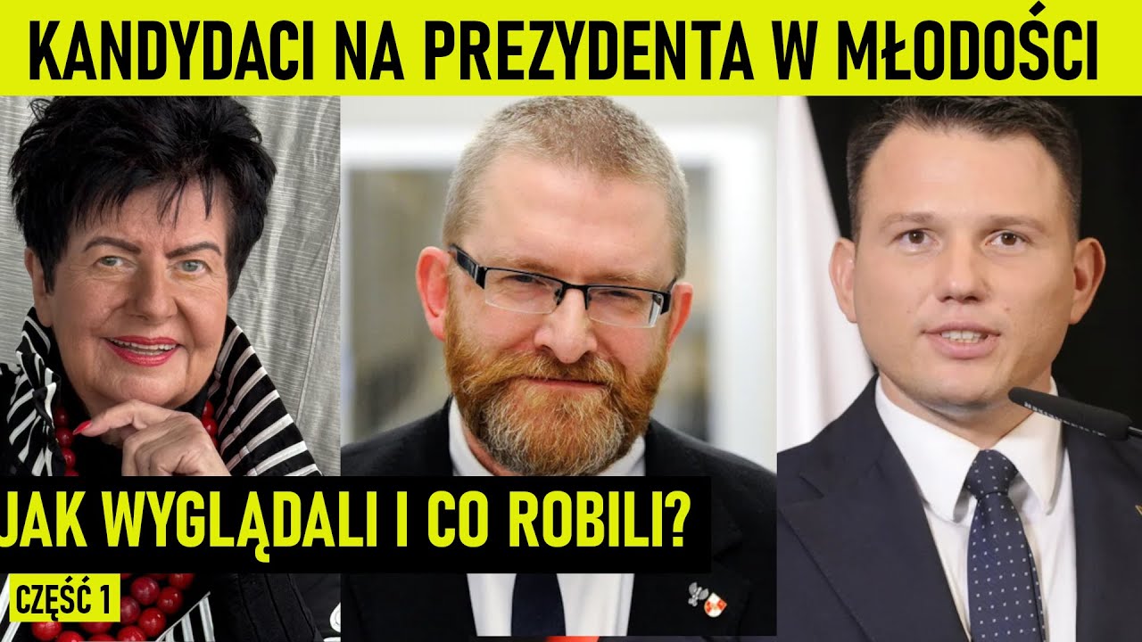 Kandydaci na Prezydenta w młodości. Jak wyglądali i co robili?