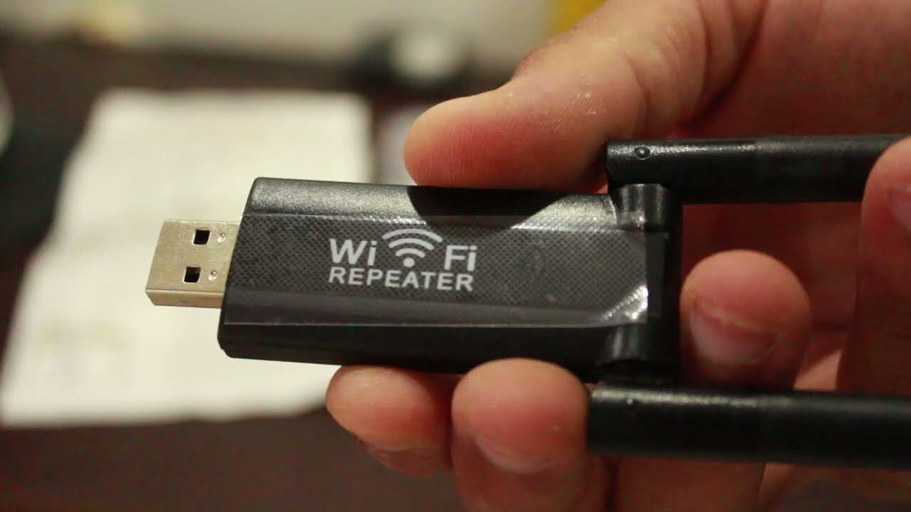 مراجعة ريبتر ويفي نقطة اتصال و توصيل الانترنت REPEATER WiFi USB