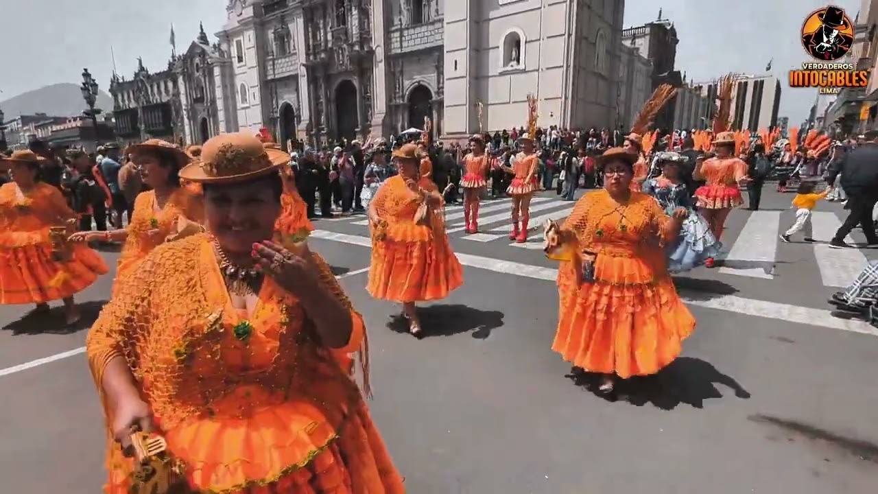 Fraternidad Morenada Verdaderos Intocables Lima - Virgen de Copacabana Lima 2025 (Pasacalle)