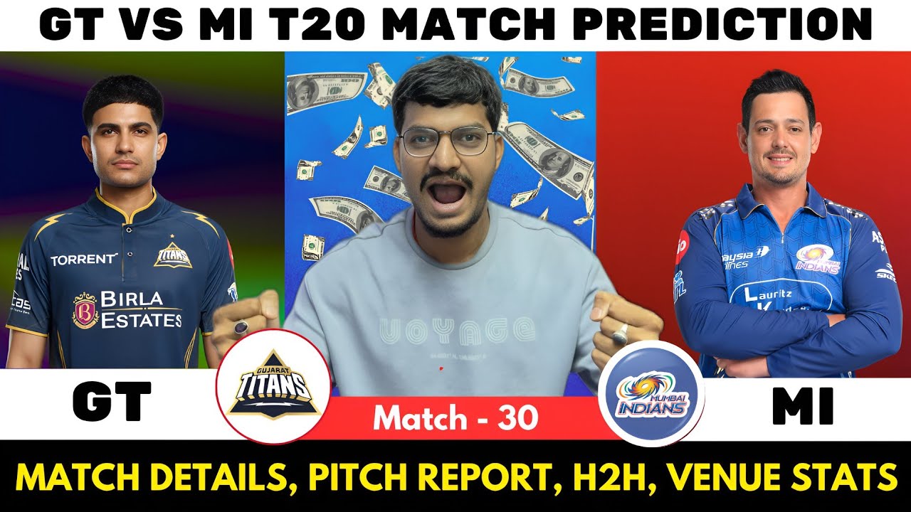 GT vs MI Dream11 Prediction | GT vs MI Dream11 | Gujarat Titans vs Mumbai Indians T20 Match
