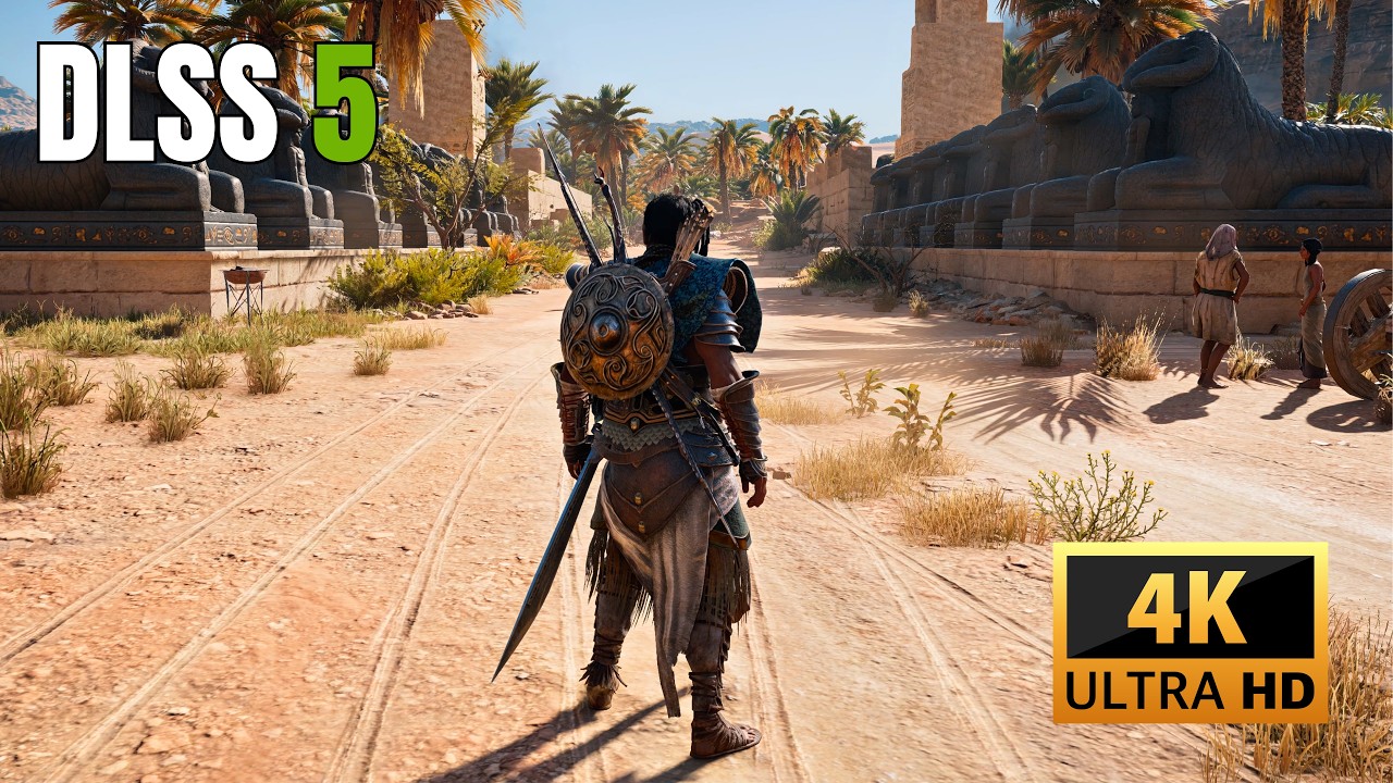 Assassin&rsquo;s Creed Origins Looks Insane with DLSS 5
