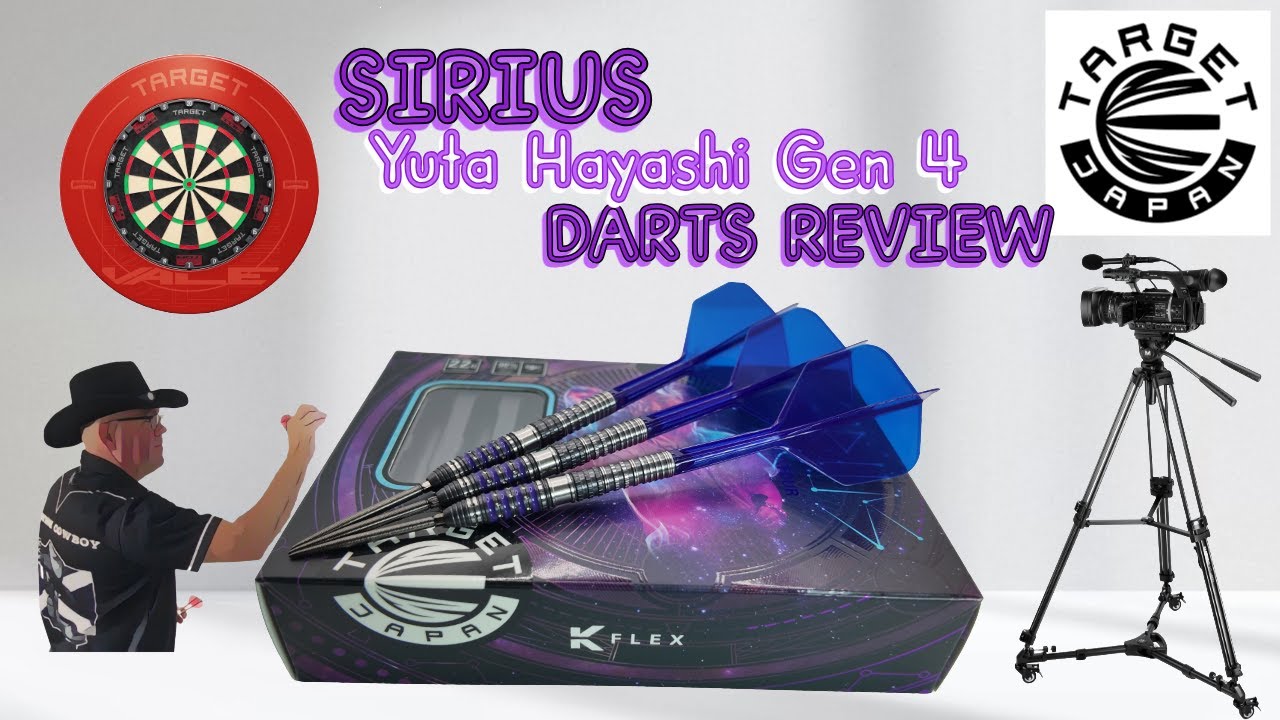 Обзор дротиков Yuta Hayashi Sirius G4 от Target Japan.