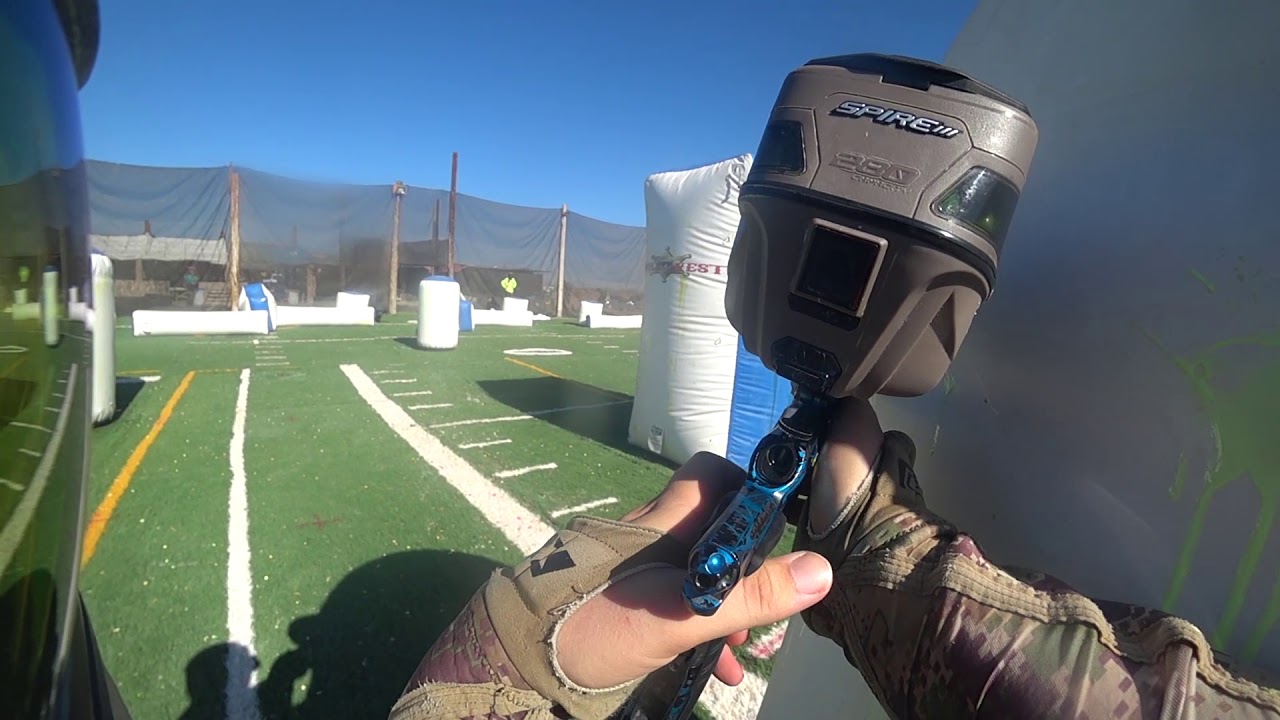 Aftershock lv1.5 gameplay wildwest paintball