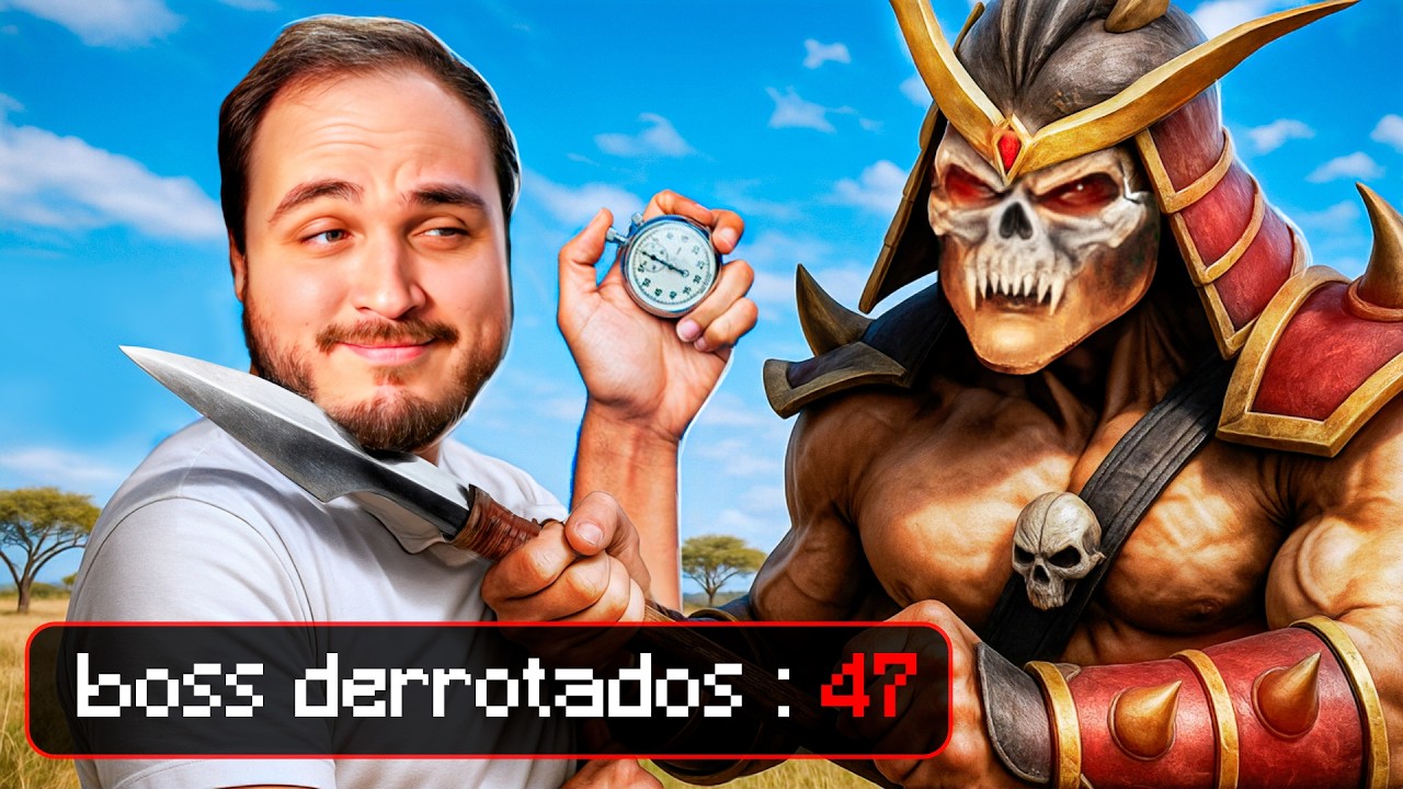 Quem mata mais BOSSES em 1 HORA?