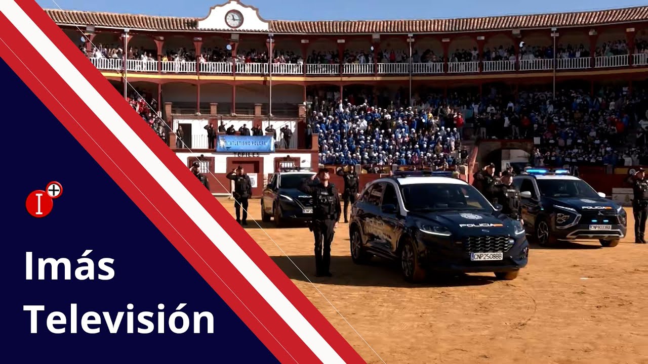 El CUERPO NACIONAL de POLICÍA CELEBRÓ una GRAN EXHIBICIÓN en la PLAZA de TOROS de CIUDAD REAL