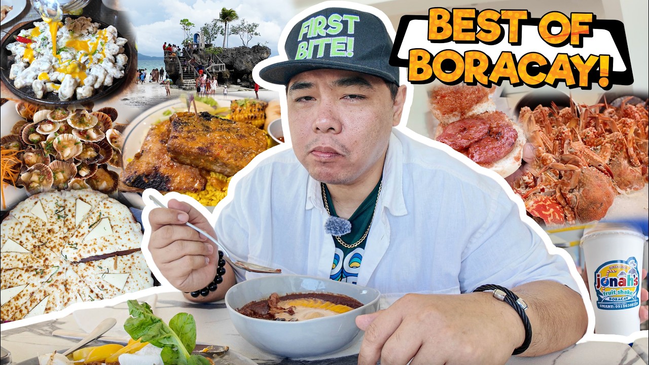 MOST COMPLETE Boracay 2025 Guide! Where to EAT in BORACAY:  From STREET FOOD to the BEST BUFFET!