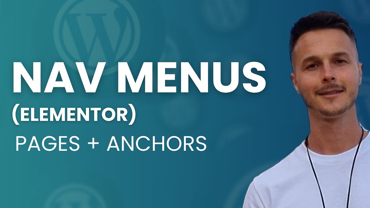 How to Create Navigation Menus in WordPress (Elementor) | Pages + Anchor Links
