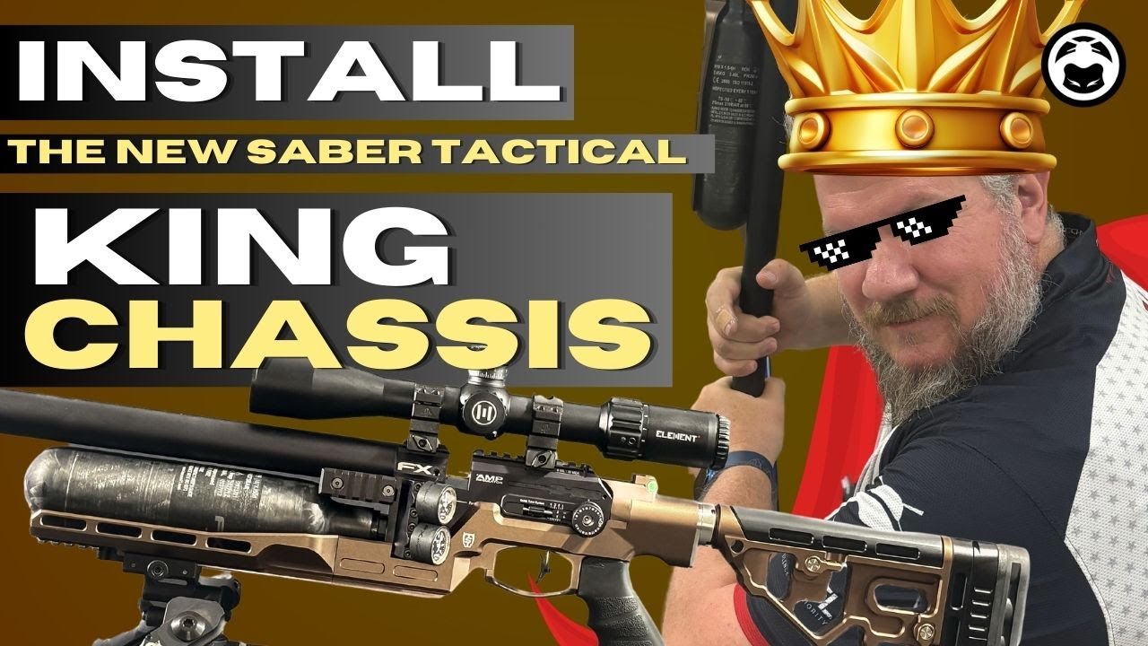 КАК УСТАНОВИТЬ НОВОЕ ШАССИ SABER TACTICAL KING — РУКОВОДСТВО (СВОИМИ РУКАМИ)