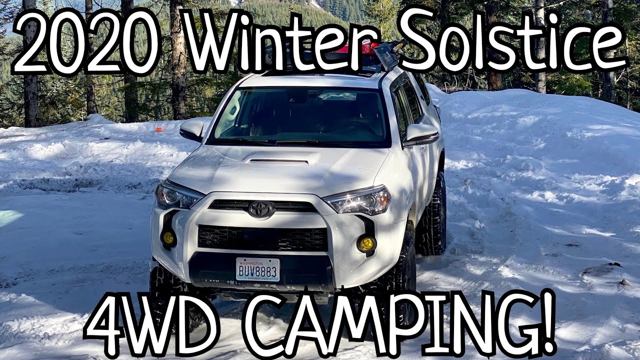 4X4 Winter Solstice Camping in the Mt. Baker-Snoqualmie National Forest! (2020)