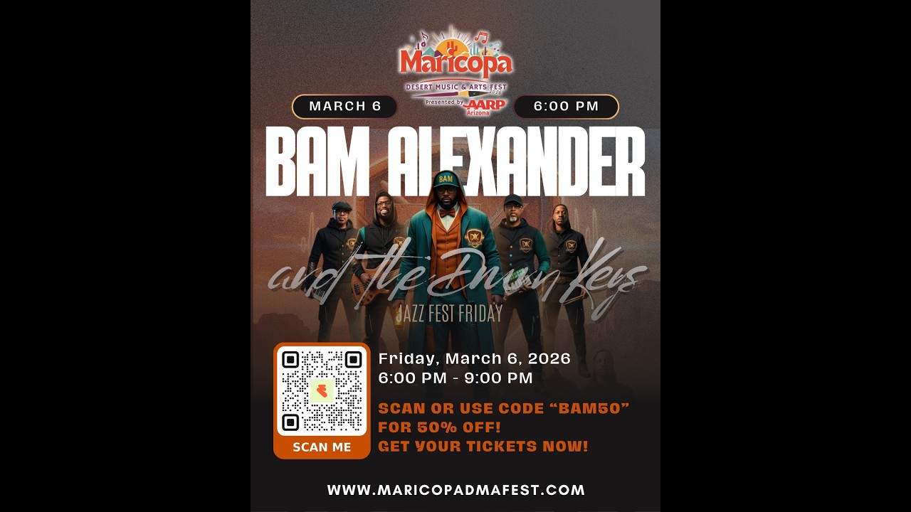 Bam Alexander: Maricopa Desert Music and Arts Festival Performance Debut