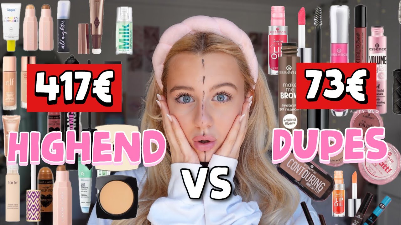 Drogerie Dupes VS Highend Makeup Produkte, wer gewinnt ?| MaVie Noelle