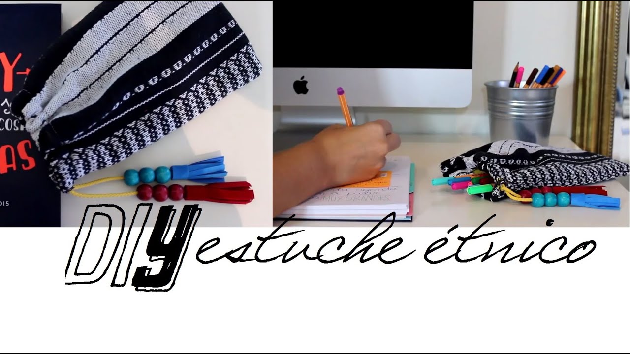vuelta al cole! Estuche ÉTNICO!  DIY=)  /  Vikguirao