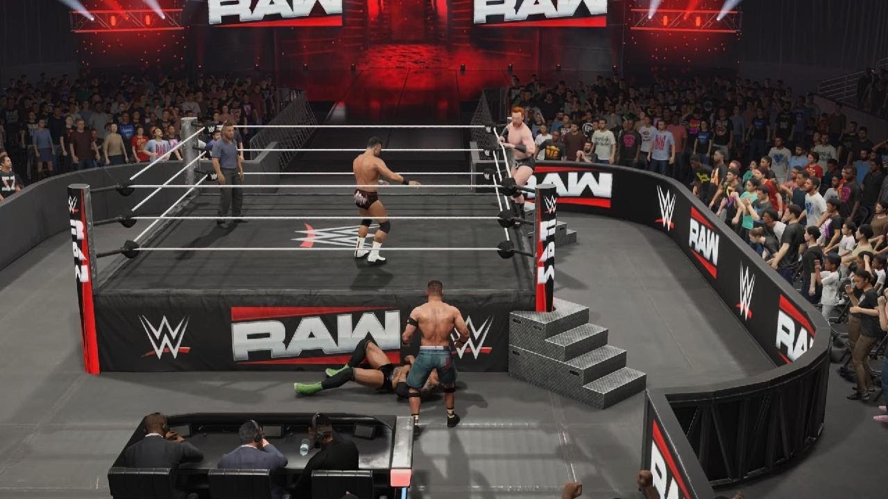 Batista Vs LA Knight Vs Sheamus Vs Cena