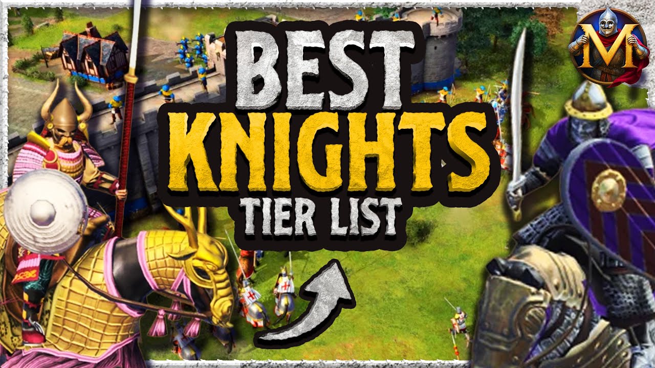 Age of Empires 4 - Tier List: Who Has The Strongest Knights?