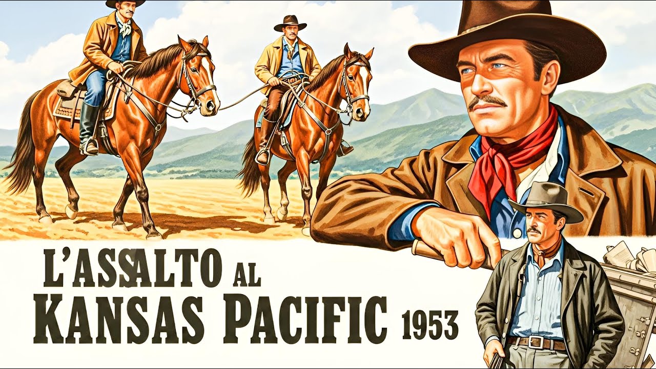 L'assalto Al Kansas Pacific | Il Film Western Doppiato In Italiano Di Sterling Hayden