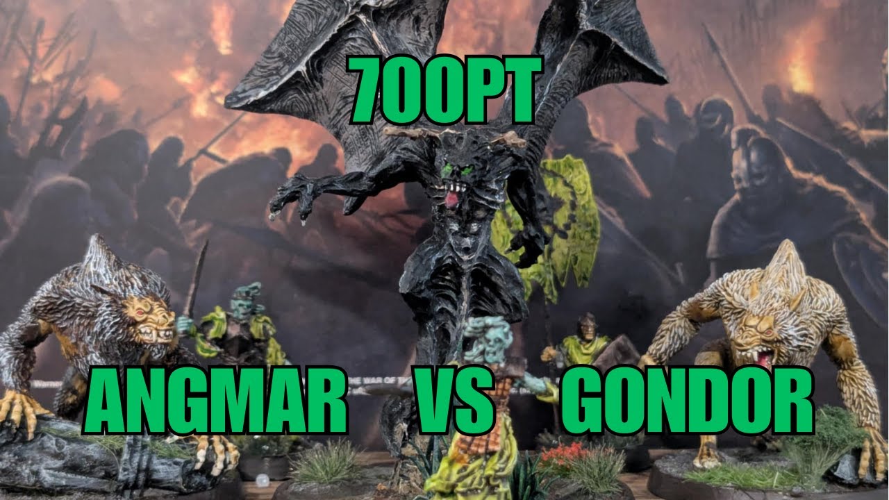 Angmar vs Gondor New Editon 700pt MESBG Battle Report