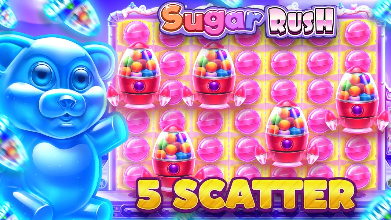 РЕДКИЙ БОНУС ИЗ 5 РАЗБРОСОВ НА SUGAR RUSH!!