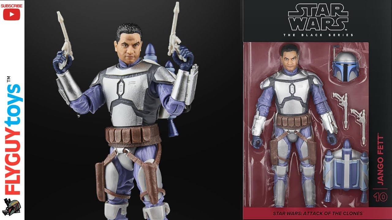Обзор фигурки Джанго Фетта из фильма «Атака клонов» (Star Wars Black Series), выпущенной в 2026 г...