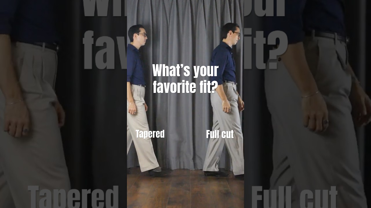 What's Your Favorite Trouser Fit?  #menswear #mensfashion #mensstyle