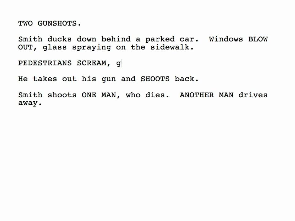 Writing better action