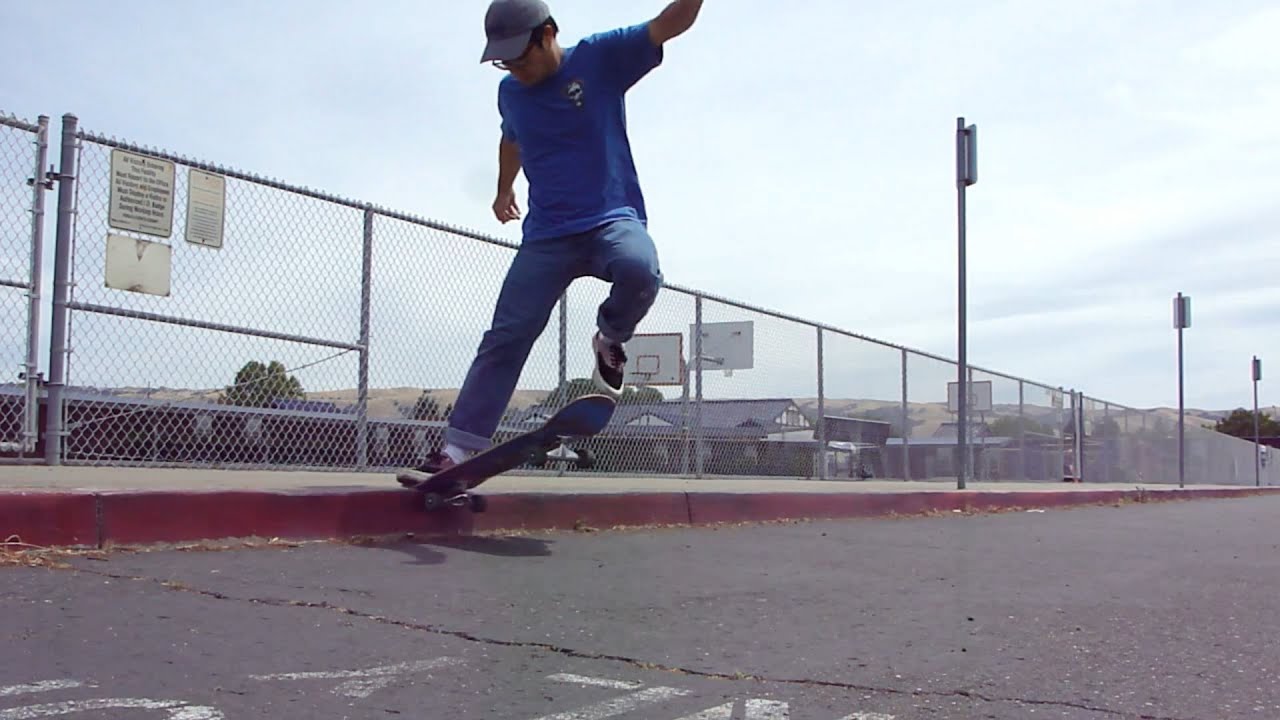Slappy Frontside 50-50 into No Comply Tailslide Tutorial