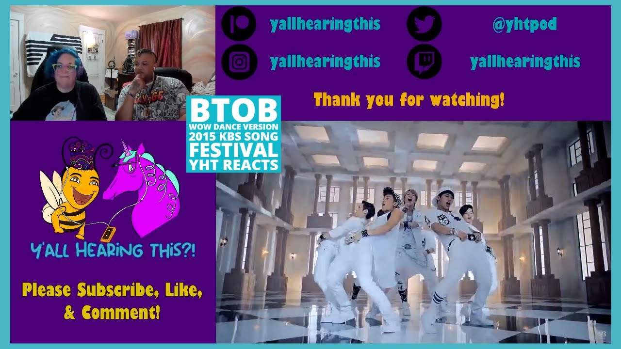 Artist of the Week: BTOB! Wow Dance version | 2015 KBS Song Festival live First Time Reaction