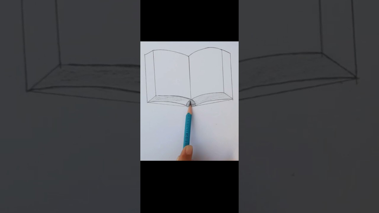 open book drawing |drawing |sketching|pencil sketch