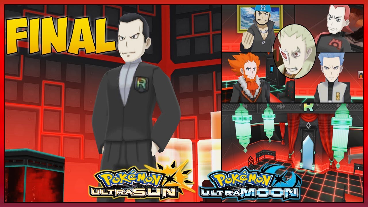 Pokemon UltraSun & UltraMoon Walkthrough Part Final: Team Rainbow Rocket Castle