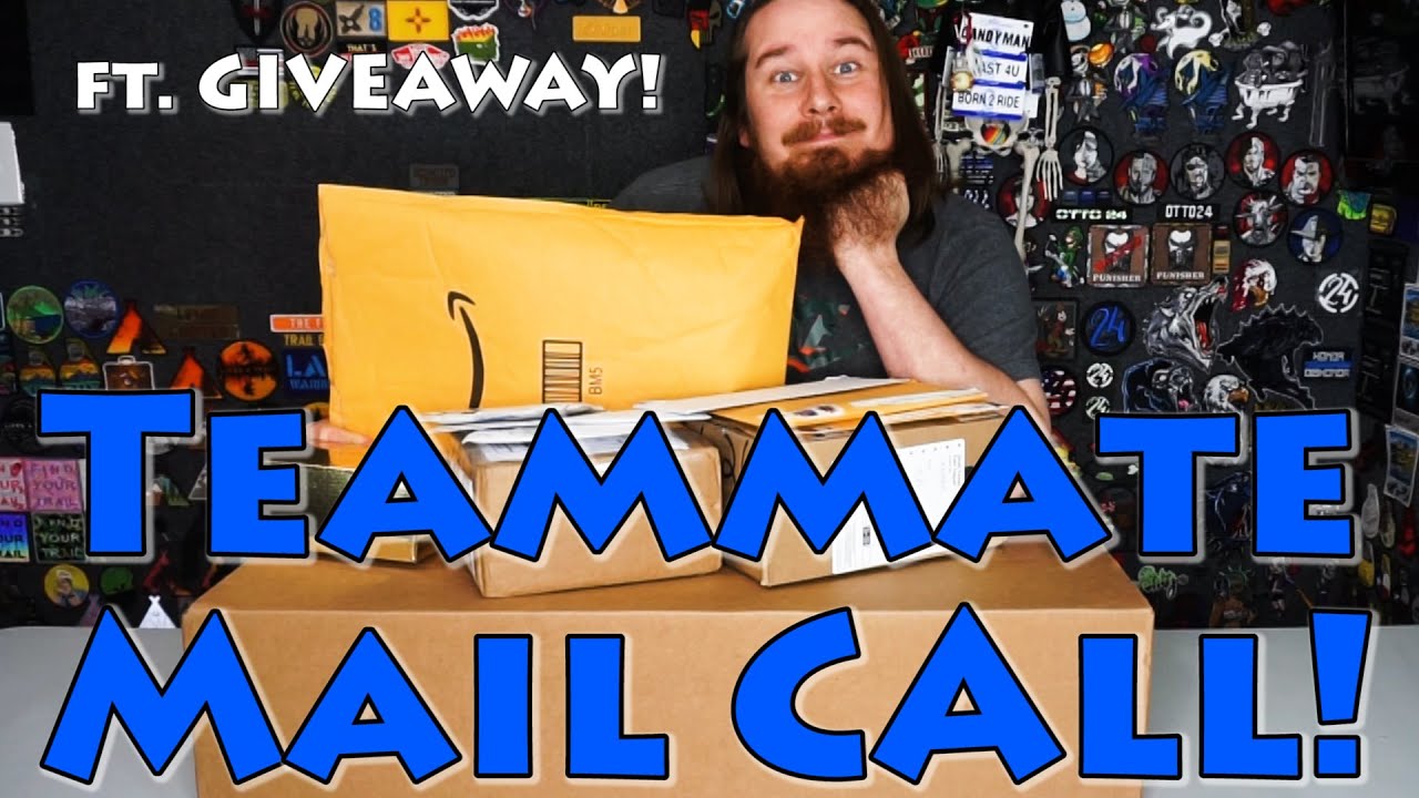 Teammate Appreciation Unboxing Video & 25k GIVEAWAY Announcement!