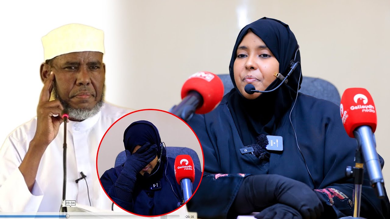 Markii ay ku fadhiisatay Kursigii Aabbaheed ayay ilmaysay.