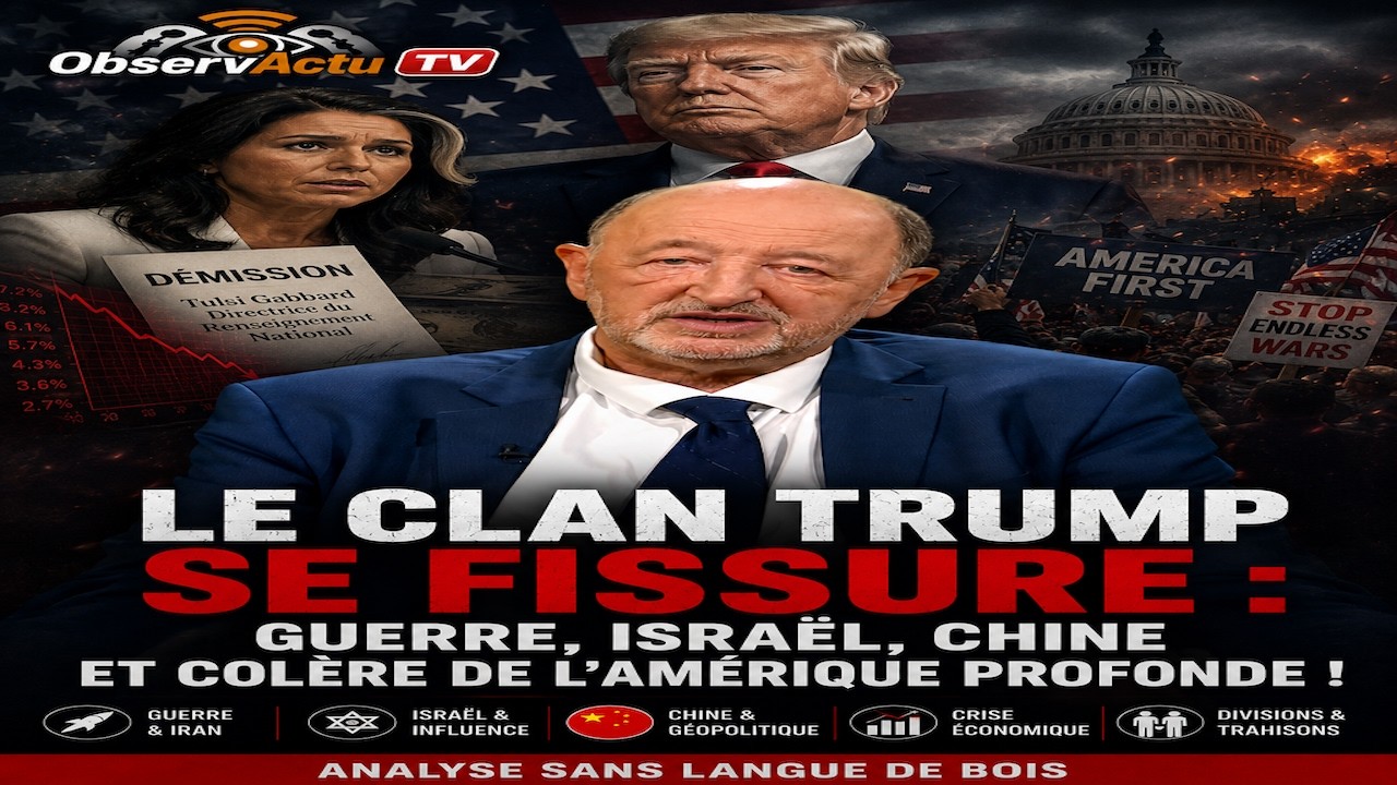     Isra&euml;l, Iran, Chine : pourquoi le camp Trump explose de l&rsquo;int&eacute;rieur ? Analyse Fran&ccedil;ois Martin 