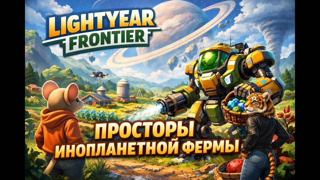 Lightyear Frontier - Просторы инопланетной фермы !!! #01 #прохождение #кооператив