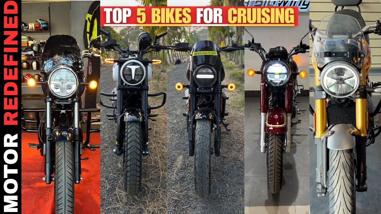 Top 5 Bikes For Cruising Under 3.5Lacs In India | Motor Redefined.