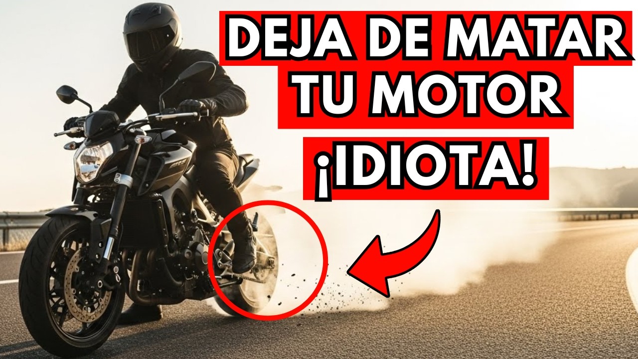 Deja De MATAR El MOTOR De Tu MOTOCICLETA (6 HÁBITOS Que Lo ESTÁN DESTROZANDO)